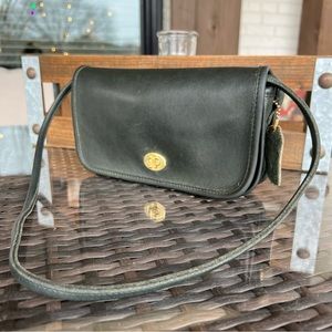 Vintage Coach Forest Green #9375 Dinky Bag